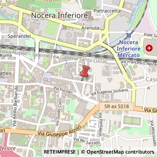 Mappa Via Giancarlo Citarella, 11, 84014 Nocera Inferiore, Salerno (Campania)
