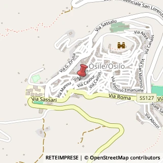 Mappa Via Lamarmora,  38, 07100 Osilo, Sassari (Sardegna)