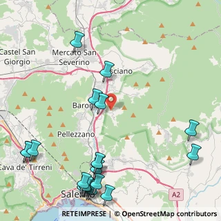 Mappa Via Luigi Settembrini, 84081 Baronissi SA, Italia (6.471)