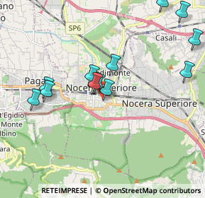 Mappa Via Giacomo Matteotti, 84014 Nocera Inferiore SA, Italia (2.2125)