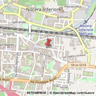Mappa Via Giacomo Matteotti, 46, 84014 Nocera Inferiore, Salerno (Campania)