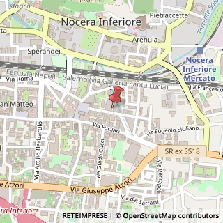 Mappa Via Giacomo Matteotti, 21, 84014 Nocera Inferiore, Salerno (Campania)