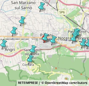 Mappa Piazza S. Alfonso De Liguori, 84016 Pagani SA, Italia (2.59692)