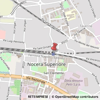 Mappa 84015 Nocera Superiore SA, Italia, 84015 Nocera Superiore, Salerno (Campania)