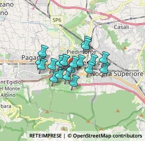 Mappa Via Lanzara, 84014 Nocera Inferiore SA, Italia (1.1305)