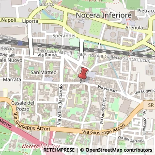 Mappa Corso Vittorio Emanuele II, 9, 84014 Nocera Inferiore, Salerno (Campania)