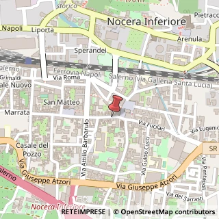 Mappa Corso Vittorio Emanuele II, 11, 84014 Nocera Inferiore, Salerno (Campania)