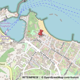 Mappa Via Francesco Buonocore, 7, 80077 Ischia, Napoli (Campania)