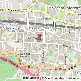 Mappa Piazza del Corso, 12, 84014 Nocera Inferiore, Salerno (Campania)