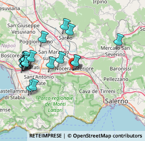 Mappa Piazza del Corso, 84014 Nocera Inferiore SA, Italia (9.131)