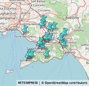 Mappa Vicinale Concilio, 84018 Scafati SA, Italia (10.97765)