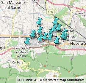 Mappa Via Caduti di Superga, 84016 Pagani SA, Italia (1.23059)