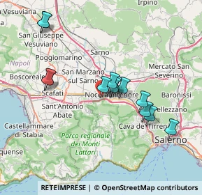 Mappa Via Caduti di Superga, 84016 Pagani SA, Italia (7.12692)