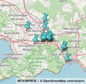 Mappa Via Caduti di Superga, 84016 Pagani SA, Italia (4.48688)