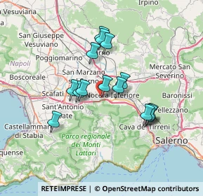 Mappa Via Caduti di Superga, 84016 Pagani SA, Italia (6.17067)