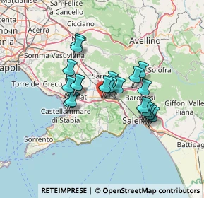 Mappa Via Caduti di Superga, 84016 Pagani SA, Italia (11.252)