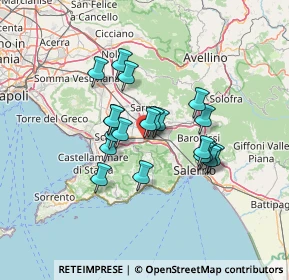Mappa Via Caduti di Superga, 84016 Pagani SA, Italia (11.0575)