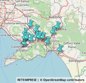 Mappa 84015 Nocera superiore SA, Italia (10.832)