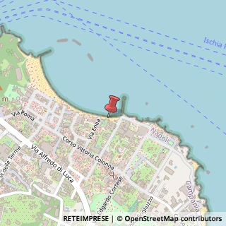 Mappa località Spiaggia San Pietro, 51, 80077 Ischia, Napoli (Campania)