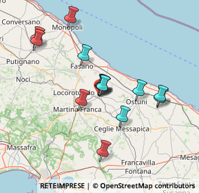 Mappa Via Vasco da Gama, 72014 Cisternino BR, Italia (13.37357)