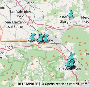 Mappa Via Luigi Angrisani, 84014 Nocera Inferiore SA, Italia (4.96231)