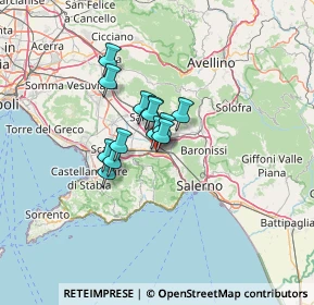 Mappa Via Luigi Angrisani, 84014 Nocera Inferiore SA, Italia (8.37385)