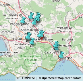 Mappa Piazza Municipio, 84014 Nocera Inferiore SA, Italia (6.44929)