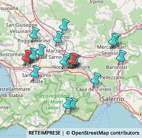 Mappa Piazza Municipio, 84014 Nocera Inferiore SA, Italia (7.413)