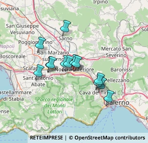 Mappa Piazza Municipio, 84014 Nocera Inferiore SA, Italia (5.71538)