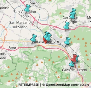 Mappa Piazza Municipio, 84014 Nocera Inferiore SA, Italia (4.53727)