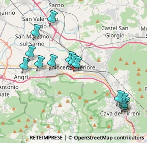 Mappa Piazza Municipio, 84014 Nocera Inferiore SA, Italia (4.49)
