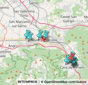Mappa Piazza Municipio, 84014 Nocera Inferiore SA, Italia (5.08583)