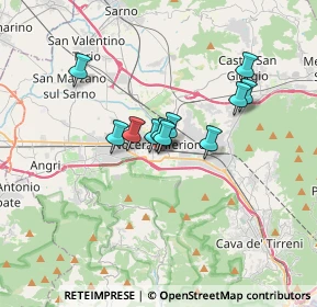 Mappa Piazza Municipio, 84014 Nocera Inferiore SA, Italia (2.55636)