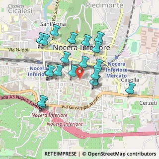 Mappa Piazza Municipio, 84014 Nocera Inferiore SA, Italia (0.449)