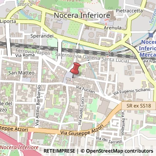 Mappa Via Publio Sizio, 12, 84014 Nocera Inferiore, Salerno (Campania)
