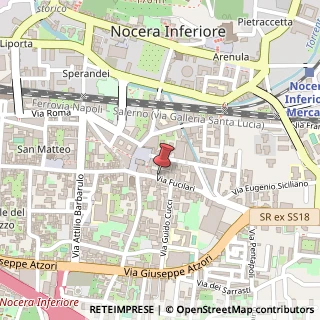 Mappa Via Fucilari, 35, 84014 Nocera Inferiore, Salerno (Campania)