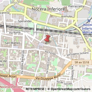 Mappa Via Giacomo Matteotti, 13, 84014 Nocera Inferiore, Salerno (Campania)