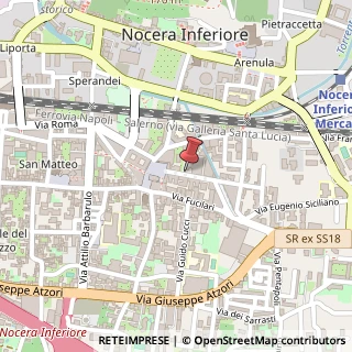 Mappa Via Giacomo Matteotti, 13, 84016 Nocera Inferiore, Salerno (Campania)