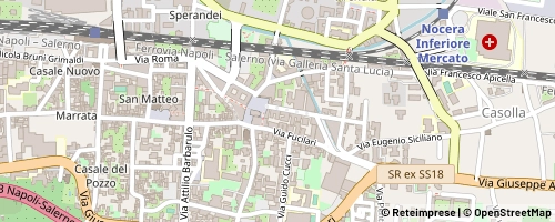 Mappa Nocera Inferiore