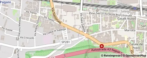 Mappa Nocera Inferiore