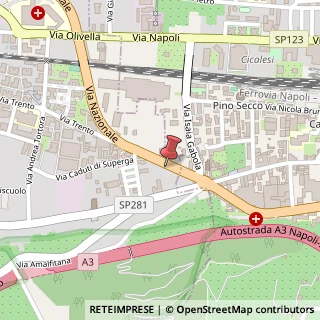 Mappa Via Nazionale, 9, 84016 Pagani, Salerno (Campania)