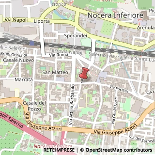Mappa Corso Vittorio Emanuele II, 41, 84014 Nocera Inferiore, Salerno (Campania)