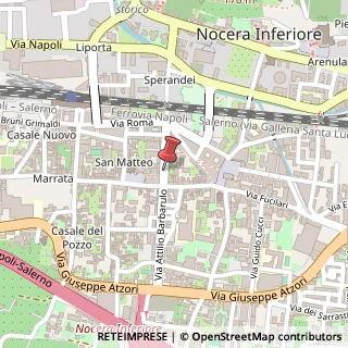 Mappa Via Giuseppe Garibaldi, 64/8, 84014 Nocera Inferiore, Salerno (Campania)