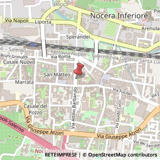 Mappa Via Giuseppe Garibaldi, 63, 84014 Nocera Inferiore, Salerno (Campania)