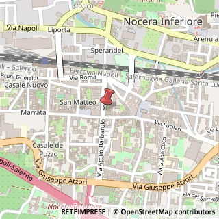 Mappa Via Giuseppe Garibaldi, 6, 84014 Nocera Inferiore, Salerno (Campania)