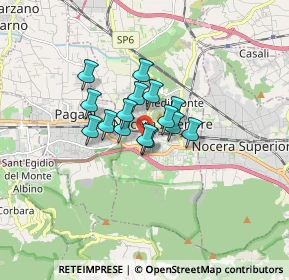 Mappa Via Giovanni Nicotera, 84014 Nocera Inferiore SA, Italia (1.054)