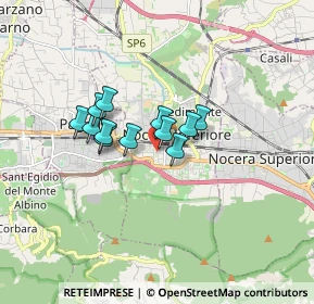 Mappa Via Giovanni Nicotera, 84014 Nocera Inferiore SA, Italia (1.18917)