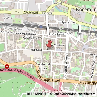 Mappa Corso Vittorio Emanuele II, 118, 84014 Nocera Inferiore, Salerno (Campania)