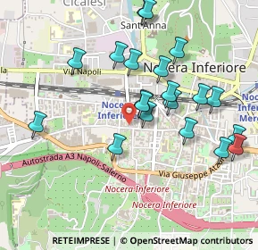 Mappa Via Giovanni Nicotera, 84014 Nocera Inferiore SA, Italia (0.5185)