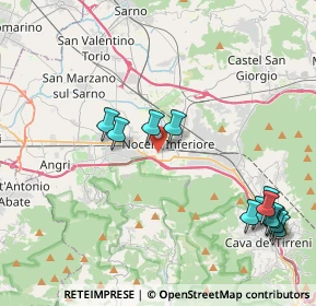 Mappa Via Giovanni Nicotera, 84014 Nocera Inferiore SA, Italia (5.24917)
